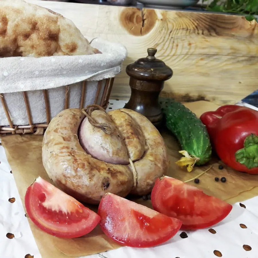 фотография продукта Фермерская колбаса жареная индюшиная