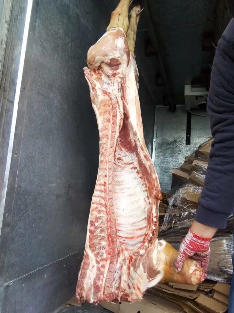фотография продукта Охлажденное мясо свинины, говядины. 